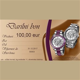 Darilni bon 100,00 eur